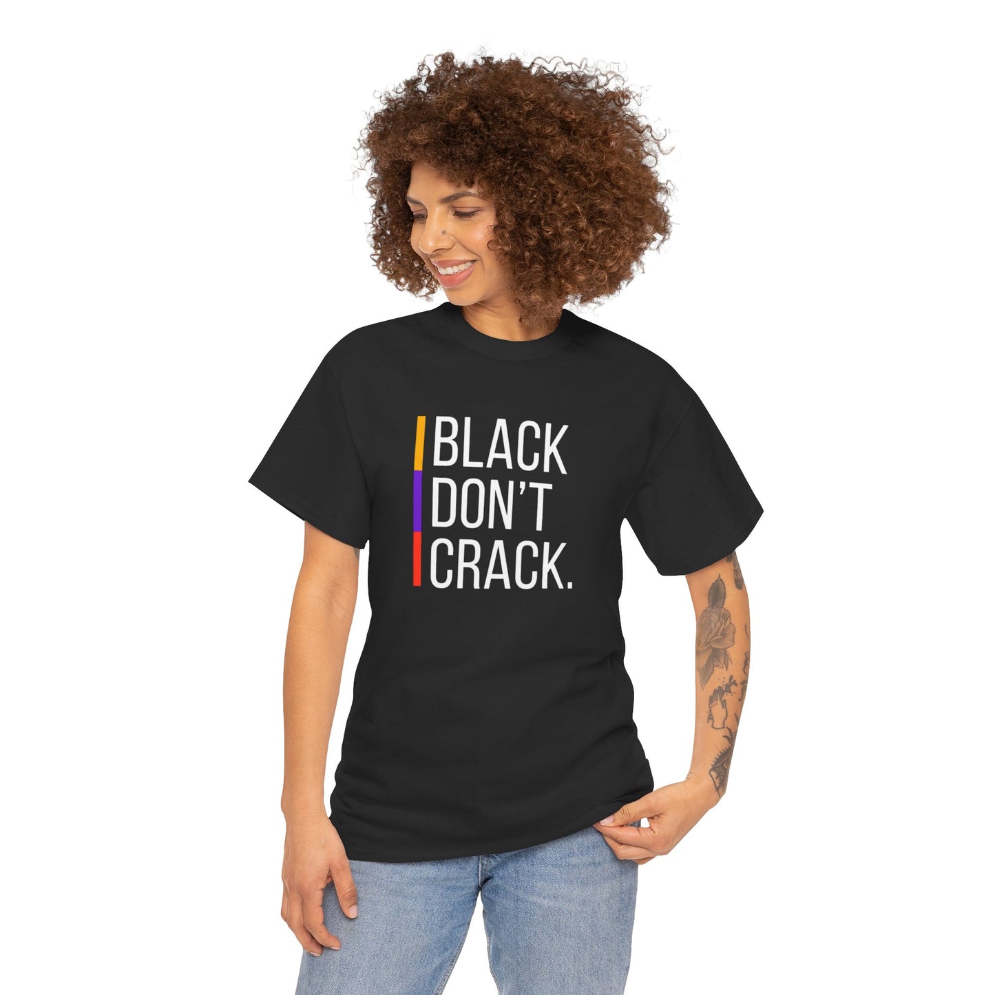 Black Dont Crack Tee